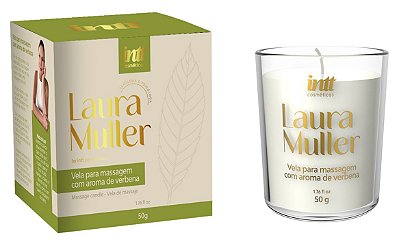 Vela de Verbena para massagem by Laura Muller Intt