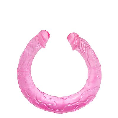 Prótese Realística 44 cm Duplo com Veias Salientes – DOUBLE DONG