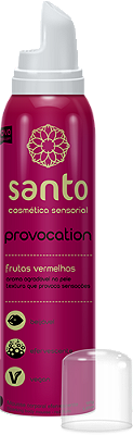 Mousse Corporal Efervescente Provocation Frutas Vermelhas - Santo