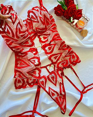 Mini Espartilho Amor de Luxo