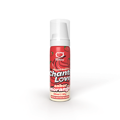 Chanti Love Mousse Beijável Sabor Morango