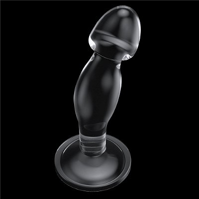 Plug Anal com ventosa - Flawless Clear Prostate Plug - LoveToy
