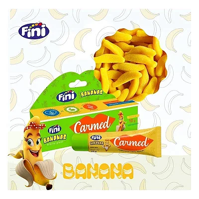 Hidratante Labial Carmed Fini Bananas 10g