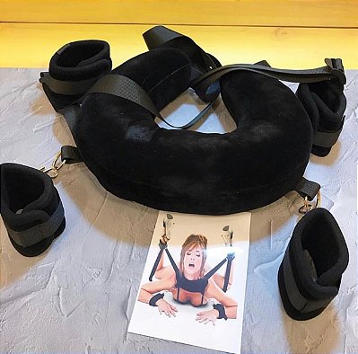 Restritor de movimento para braços e pernas. (acolchoado)