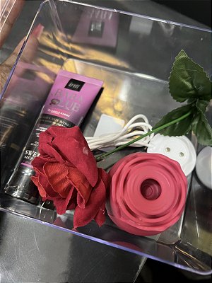 Kit as Rosas não falam - Rosa Sugadora + Lub. Babalub