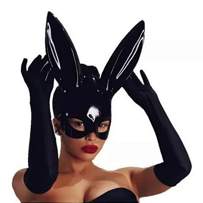 Máscara de Coelha em PVC
