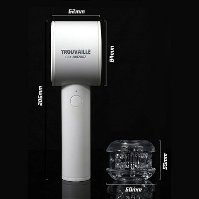 Masturbador Recarregável com Sobe e Desce