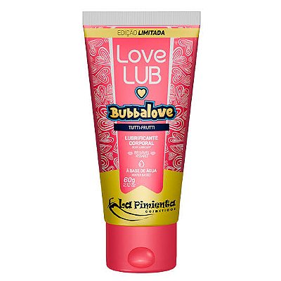 BUBBALOVE TUTTI-FRUTTI - EDIÇÃO LIMITADA LOVE LUB 60G