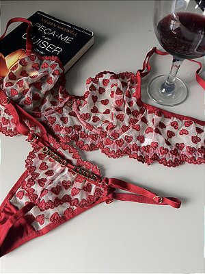 Conjunto Lulu Tule Coração