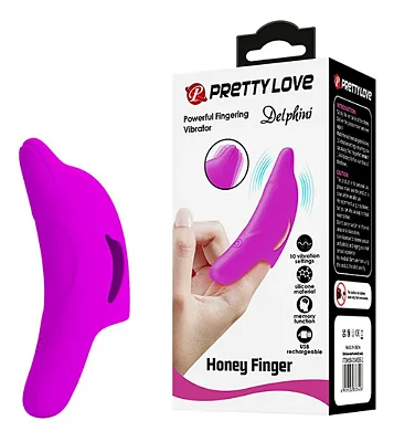 Pretty Love Delphini Dedeira Golfinho com 10 Modos de Vibração