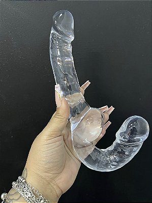 Dildo Duplo Strapless 23,5x3,3cm - YOUVIBE