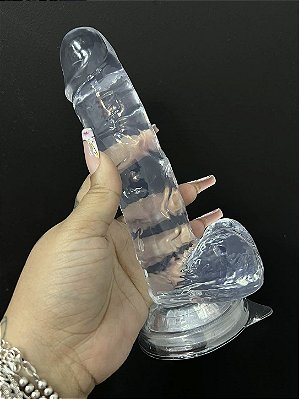 Prótese Realística 20,5x4cm com Ventosa - YOUVIBE