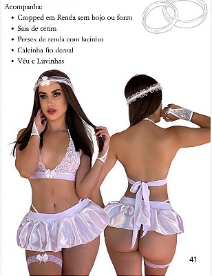 Fantasia Erótica de Luxo - Noiva