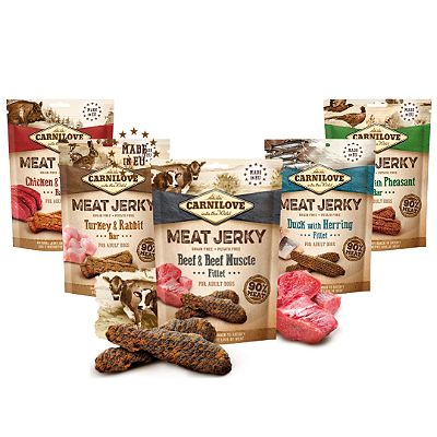PETISCO MEAT JERKY  - CARNILOVE 100G