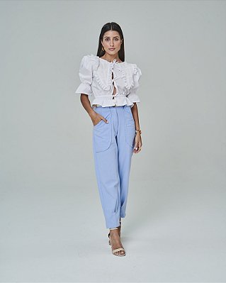 Calça Comfy Feminina Azul