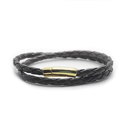 Pulseira de Couro Classic - Simply Brown