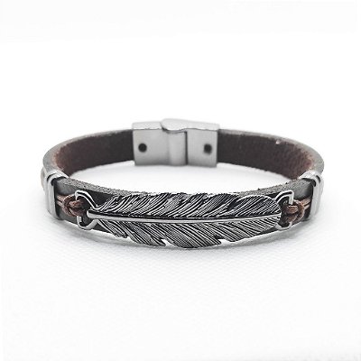 Pulseira de Couro Classic - Freedom