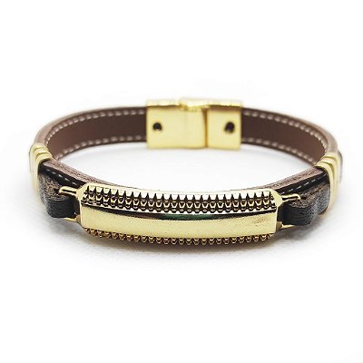Pulseira de Couro Classic - Vallentin Gold