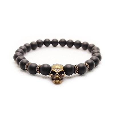 Pulseira de Pedras Naturais - Salazar Black