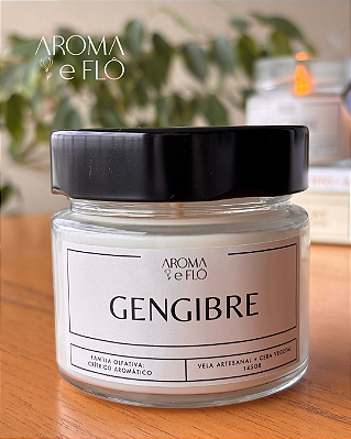 Vela aromática Gengibre