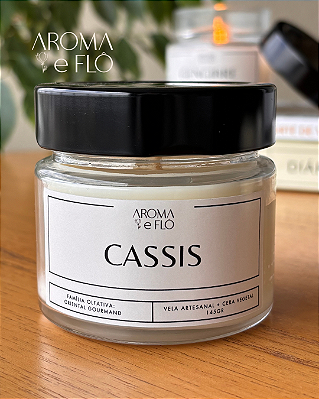 Vela aromática Cassis