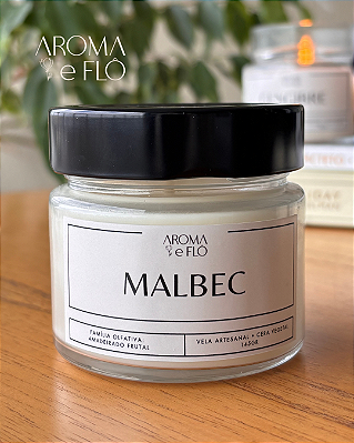 Vela aromática Malbec