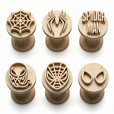 Kit Carimbos Brigadeiros e Doce Homem Aranha Spider Man