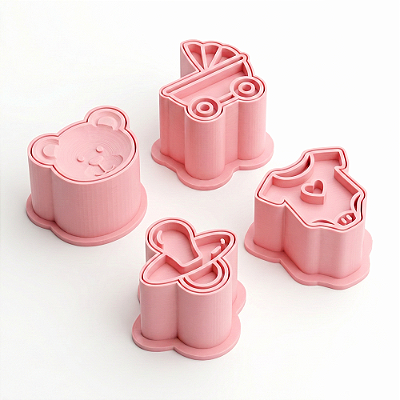 Kit 4 Ejetor Modelador para Brigadeiro - Chá Revelação Bebê