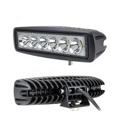 FAROL DE MILHA 6 LEDS BARRA BIVOLT