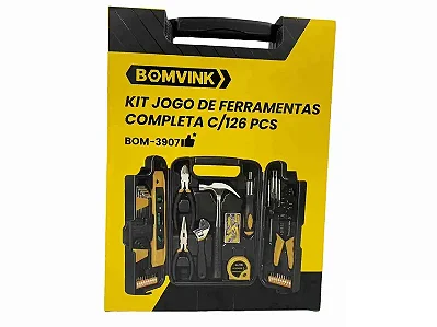 Kit de Ferramentas com 126 Peças