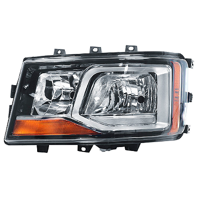 FAROL DIANTEIRO DRL LED SCANIA NTG 2019 a 2023 ELETRICO 24V Lado Esquerdo