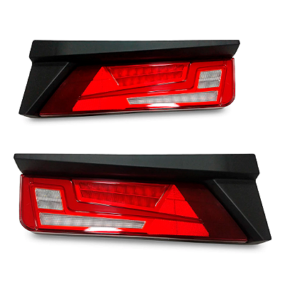 Par de Lanterna Traseira LED com Caixa Direito para Randon New R