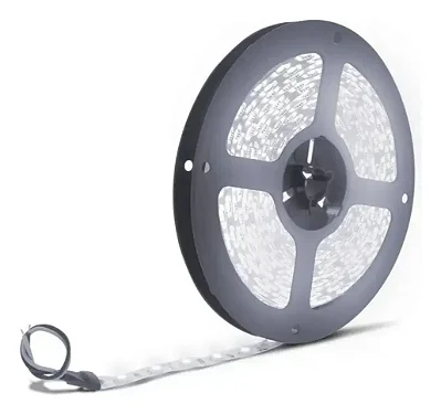 Fita De Led 5050 24v Impermeavel P/caminhao E Onibus BRANCA