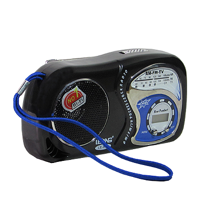 Mini Rádio Portátil Pilha Am / Fm /