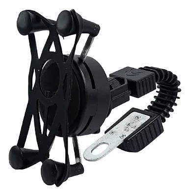 Suporte De Celular Para Moto Bicicleta Le-043 It-blue Preto