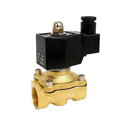 Válvula Solenoide Latão Ø3/4 Nbr N-fechada 24v 2/2 Vias 24v