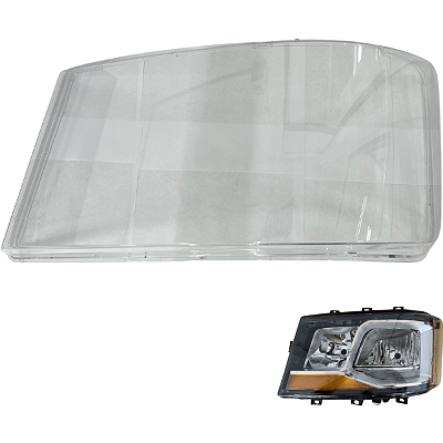 Lente Farol Foco Duplo Scania NTG LE