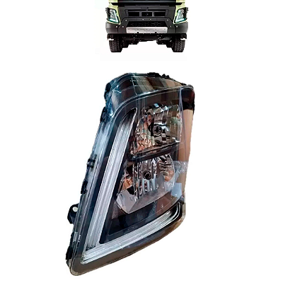 Farol Principal Caminhão Volvo FMX de 2015 Até 2022 Lado Direito - 84170202