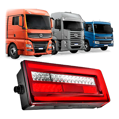 Lanterna Traseira Led Bivolt Vw Delivery Meteor Constellation Lado Direito