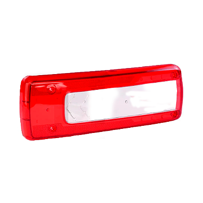 Lente Lanterna Led Pequena Para Volvo Fh Fm Fmx Vm Nh 2014/ Lado esquerd