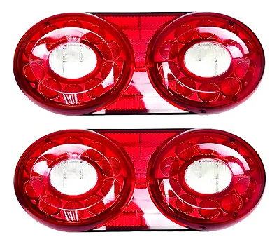PAR Lanterna Randon Refil Traseira Led Carreta 12v/24v Chicote