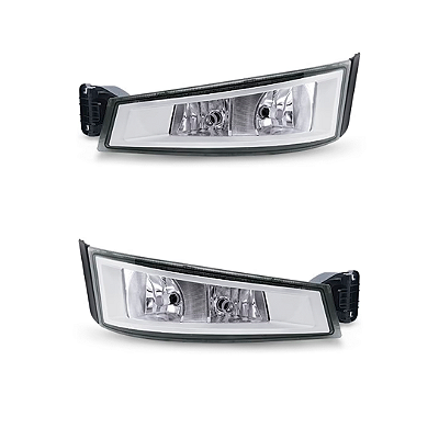 PAR Farol Auxiliar Neblina Para Volvo Fh Fm FOCO DUPLO