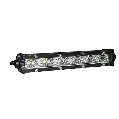 Barra de LED Slim 18W 7,5" (19cm) 12V-24V – Farol Auxiliar Off-Road