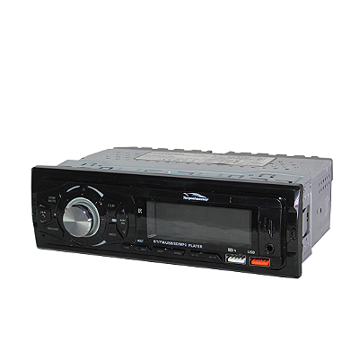 Radio Automotivo 1 Din Bluetooth Usb Aux Cartao Tf Fm Controle Remoto VPL-1512