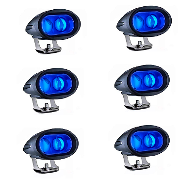 Kit Sinalização LED – 6 Spot Blue