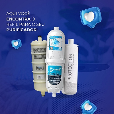 refil para o seu purificador