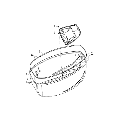 にま Refletor Olho Gato Kawasaki Zx9 94-99
