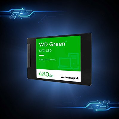 Ssd Wd Green 480gb 2,5" 7mm Sata 3