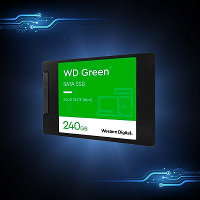 Ssd Wd Green 240gb 2,5" 7mm Sata 3