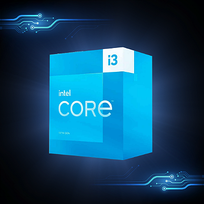 Processador Intel Core I3-13100 3.4ghz (turbo 4.5ghz) 12mb Lga1700 13° Geracao